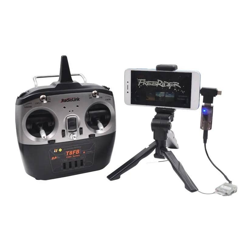 Dongle USB Inalámbrico 8 En 1 Para Simulador De Vuelo RC - Compatible Con RealFlight Freerider Y Transmisores I6x, AT9s, AT10, Incluye CD Y Cables, Para Windows XP A 10
